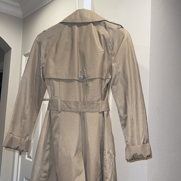 Express tan trench coat. - Picture 2 of 2